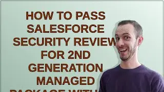 Salesforce: How to pass Salesforce security review for 2nd generation managed package without usi...