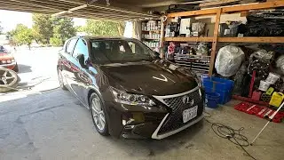 Did I just ruin my new paint job on the Lexus CT200h?