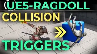 UE5: Ragdoll Collision Triggers - (In 2 MINUTES)