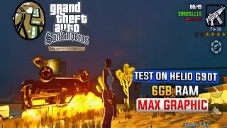 GTA San Andreas Definitive Edition Mobile - Tested on REDMI NOTE 8 PRO Helio G90T!