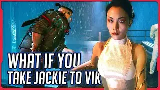 Cyberpunk: What Happens if You Take Jackies Body to Vik after the Prologue — Cyberpunk 2077