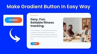 Two Easiest Ways To Make Gradient Buttons In Elementor  || DCreato Academy