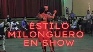 Lindo baile de milonga por Javier Rodriguez, Moira Castellano en Yira Yira Milonga.