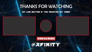 How To Make An Outro/End Screen For YouTube Videos | Adobe Photoshop cc Tutorial