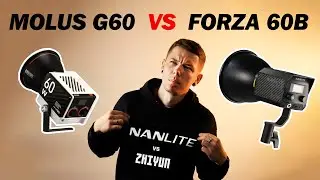 The Better 60w light? | Zhiyun Molus G60 vs Nanlite Forza 60B