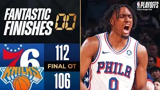 MUST-SEE OT ENDING #7 76ers at #2 Knicks👀 | Game 5 | April 30, 2024