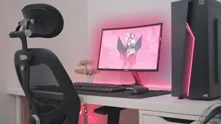 My MINIMAL Desk Setup 2021 | Budget Gaming Setup!