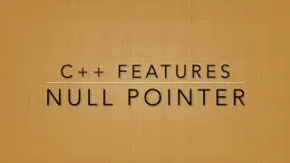 Null Pointers in C++