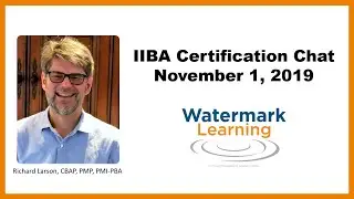 IIBA Certification Chat - November 1