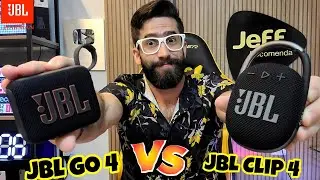 JBL GO 4 Vs JBL CLIP 4: Qual é a melhor caixa de Portátil? (Comparativo)