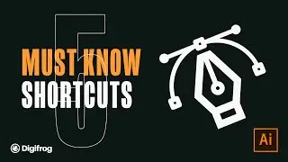 5 MUST KNOW Shortcuts When Using the Pen Tool | Adobe Illustrator Tutorial