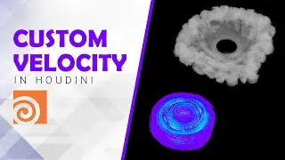 How to make custom velocity in Houdini | Houdini