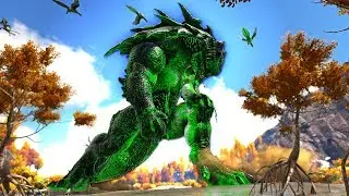 Drowning the Caustic Colossus Titan Boss! | ARK Primal Fear/Prometheus #86