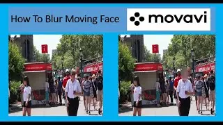 How To Blur Moving Face In Video | How To Blur Video #movavi #videoediting #filmora #tranding