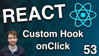 Custom Hook on Button Click (onClick POST with useFetch) - React Tutorial 53