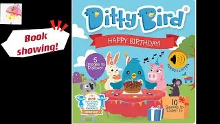 Ditty bird happy birthday | 生日快乐情景有声音乐书｜宝宝有声触摸音乐绘本