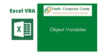 Excel VBA Tutorial | Object Variables in Excel VBA