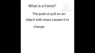 What is Force in Physics (Definition of Force)? #force #physics