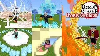 Kimetsu Go Master V5 - DEMON SLAYER Addon in Minecraft PE 1.20