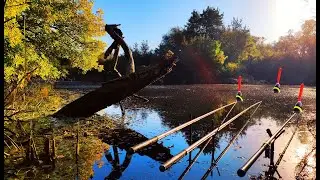 ЗНАЙШОВ БОЛОТО в Корчах і Корягах. Лящ, Карась. Риболовля на карася.