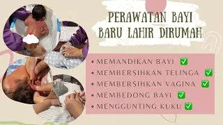 PERAWATAN BAYI BARU LAHIR DIRUMAH | Bidan Merina