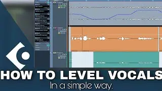 HOW TO DRAW AND LEVEL VOCALS IN CUBASE 5 