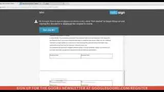 Free Electronic Signatures for Google Apps with HelloSign