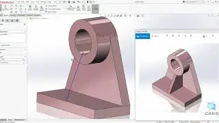 SolidWorks Tutorial for Beginners #58 - How to Create a Rib