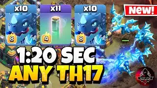 Epic Strategy! TH17 Electro Dragon is the Easiest TH17 Attack Strategy in Clash of Clans