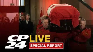 Former Prime Minster Brian Mulroney Lying in State