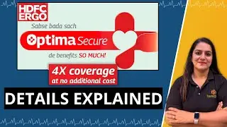 HDFC ERGO Optima Secure Details | 4X Coverage EXPLAINED | Optima Secure 2022 | Gurleen Kaur Tikku