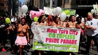 GO Topless Day Parade - NYC 2018