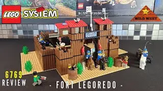 LEGO Wild West Fort Legoredo 6769 Review! The Largest Set to Come Out of the Wild West Theme..