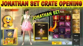 Jonathan Set 😍 Pubg Lite New Jonathan Set Crate Opening   Pubg Lite Forest Elf Set Crate Opening 🤩