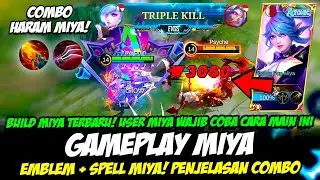 MIYA ITEM BARU❗ EMBLEM MIYA & BUILD MIYA TERSAKIT 2023❗TUTORIAL & GAMEPLAY CARA MAIN MIYA TOP GLOBAL