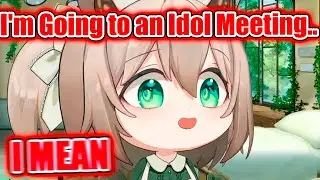 Nimi Immediately Corrects Herself After Saying She's Going to an 'Idol Meeting'【Hololive EN】