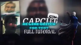 How to make text glitch like AE on CapCut | Easy Tutorial