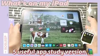 What's on my iPad Air 4 (useful apps for students, accssories) Tip & trick how I got a good grade