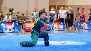 [2024] Queenie Li • USA | Nandao 🥇 | 14th Pan American Wushu Championships