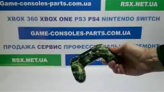 Силиконовый чехол камуфляж DualShock 4