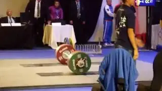 OKULOV Artem .RUS .85 kg  Category Men .U23 . 201kg  Clean & Jerk.