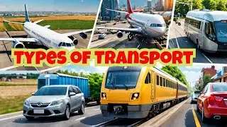 Learn The Types of Transport Kids | Mode of transportation