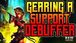 How to Build a Debuff Champion in Raid Shadow Legends | Gearing a Support Champion