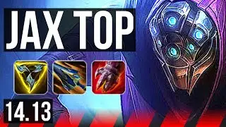 JAX vs DARIUS (TOP) | 6 solo kills, 800+ games | NA Challenger | 14.13