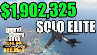 GTA Online Cayo Perico Heist- Alkonost Approach SOLO Elite $1,902,325