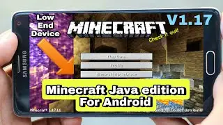 how to download minecraft java edition in android | Minecraft java edition download android | v1.17