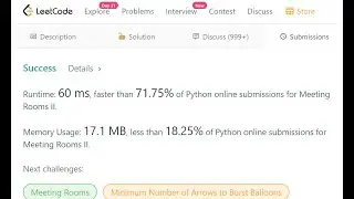 Leetcode 253. Meeting Rooms II | Facebooks 3rd most commonly asked question | Python