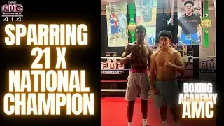 FULL Sparring Session with 21X National Champion | Alan Fuentes of AMC Boxing Academy