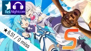 Osu! Catch The beat Eir Aoi - Cynthia No Hikari [Extreme] ☆6.51 +Relax,Nightcore 0 miss S