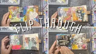 My Completed Art Journal | Journal Flip Through